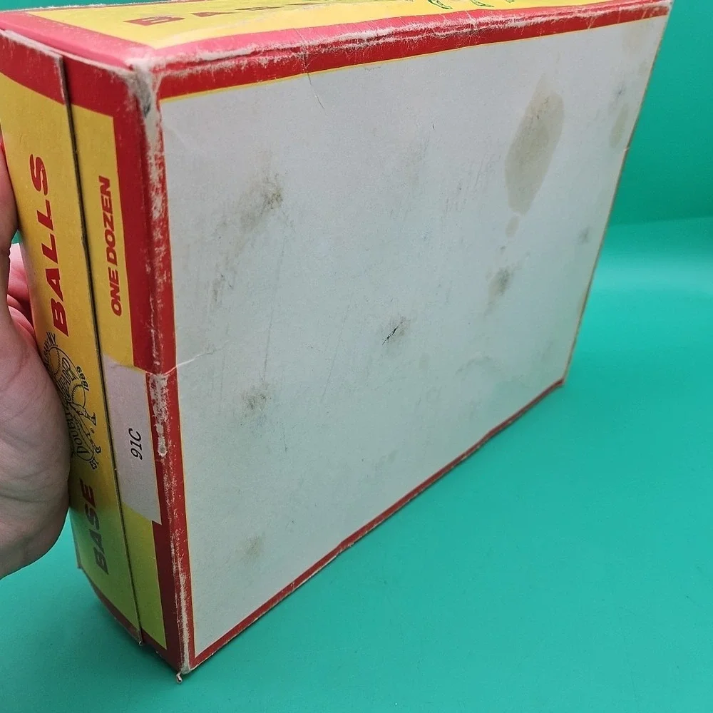 Vintage DeBeer Baseball Lot Of 9 No. 91C Little League With Original‎ Box